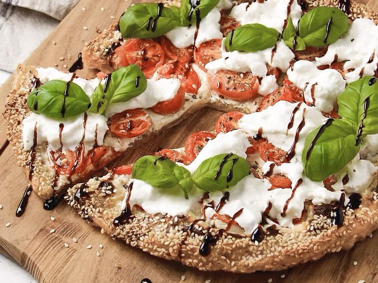 Rice Paper Pizza